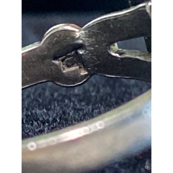 Ring Turquoise 1960s Bell Trading Post Size 4 Vintage Jewelry Sterling Silver St - Picture 9 of 14